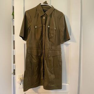 Marciano Olive Dress